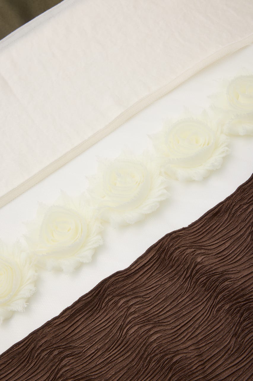 LILI×LAGUA PATCH WORK スカーフ Multi_1 FREE