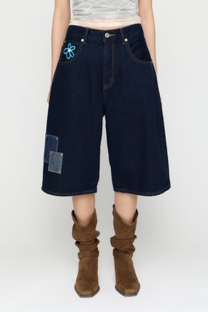 LILI×LAGUA HALF デニム