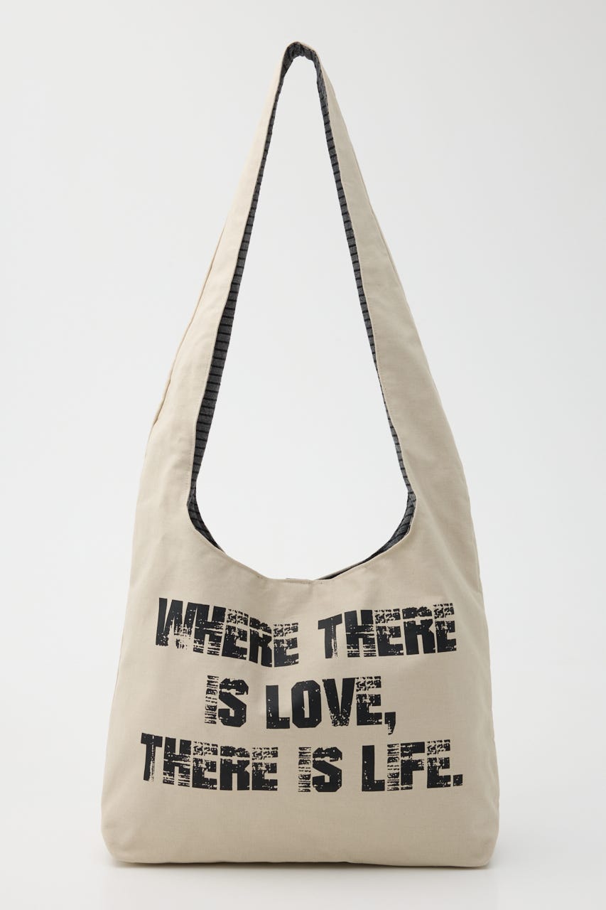 【ノベルティ】LETTERING DAILY TOTE IVOY FREE