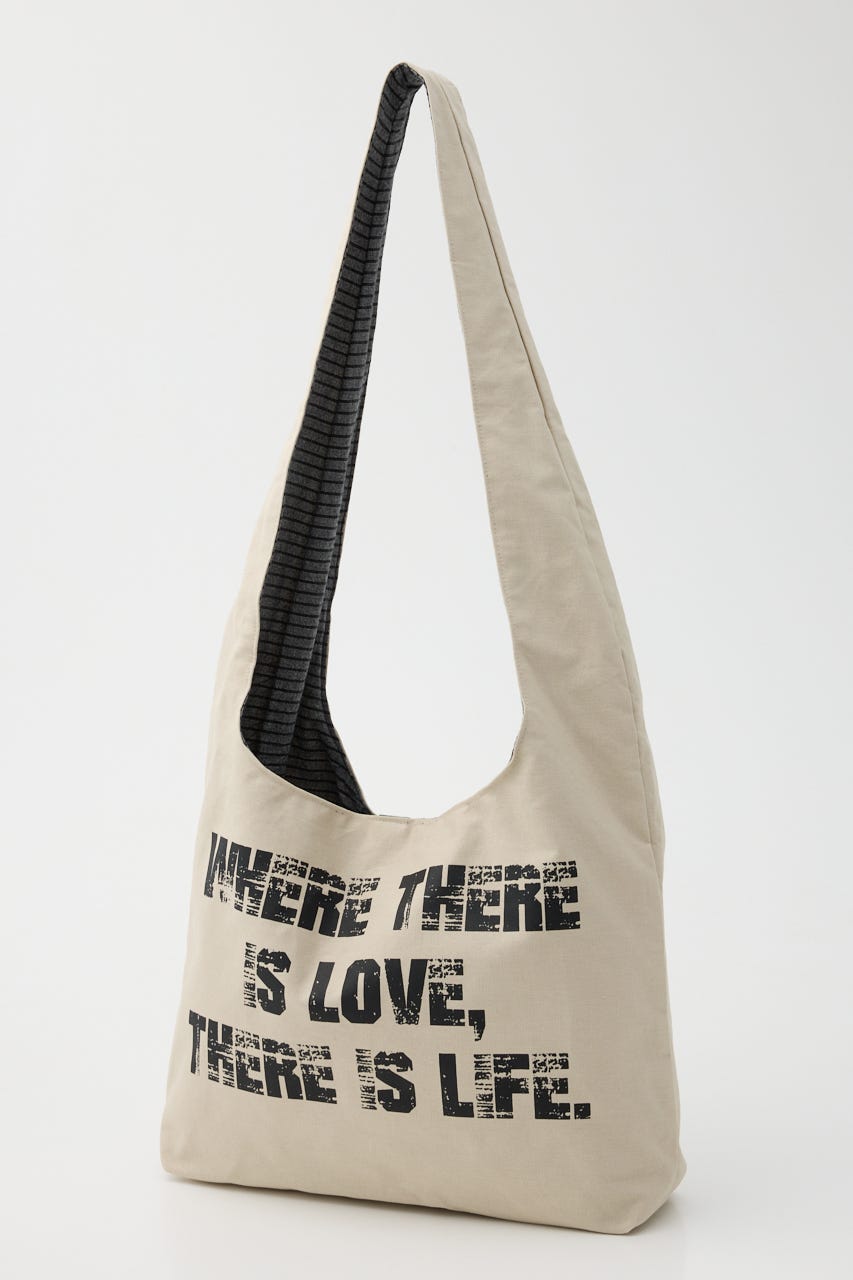 【ノベルティ】LETTERING DAILY TOTE IVOY FREE