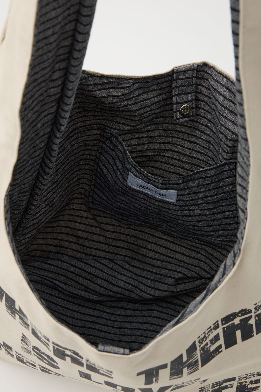 【ノベルティ】LETTERING DAILY TOTE IVOY FREE