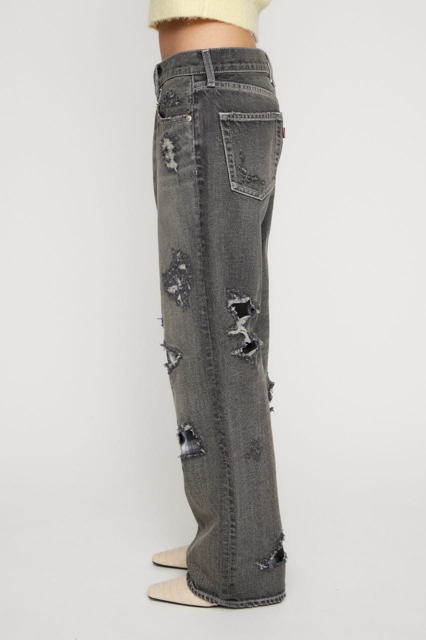 CHECK CRASH デニム BLK 24inch