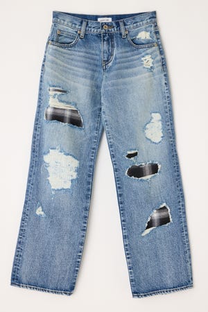 CHECK CRASH デニム