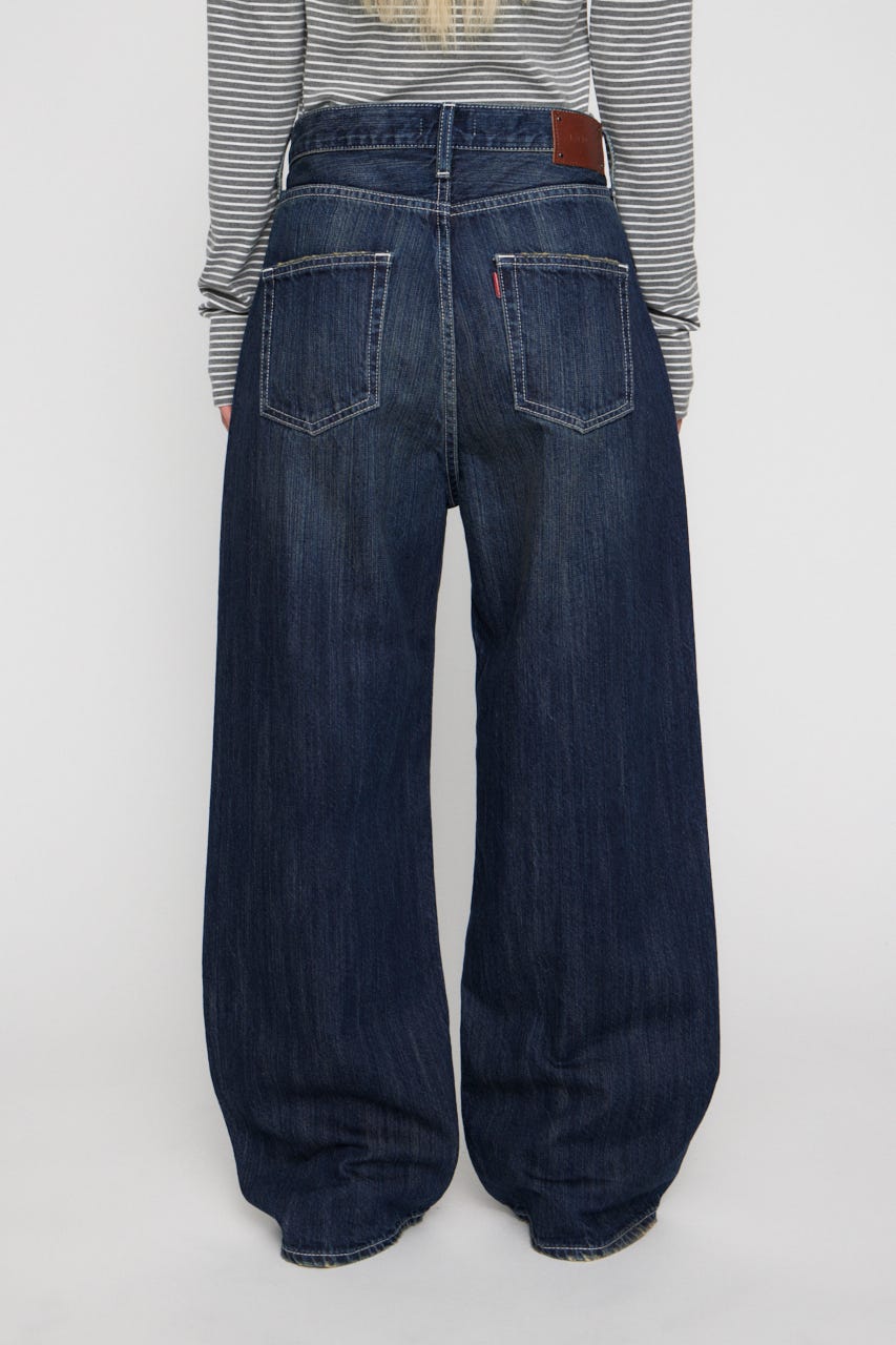 CLASSIC WIDE STRAIGHT デニム BLU 25inch