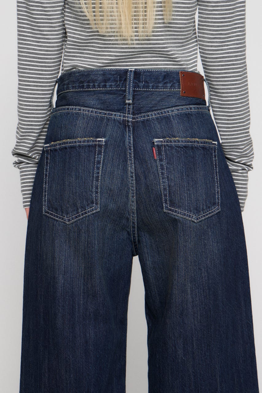 CLASSIC WIDE STRAIGHT デニム BLU 25inch