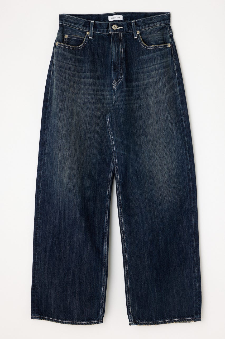 CLASSIC WIDE STRAIGHT デニム BLU 25inch
