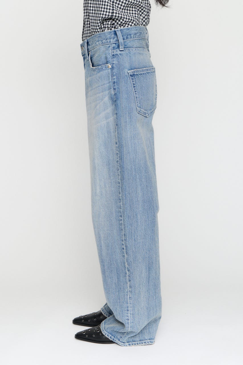 CLASSIC WIDE STRAIGHT デニム L/BLU 22inch