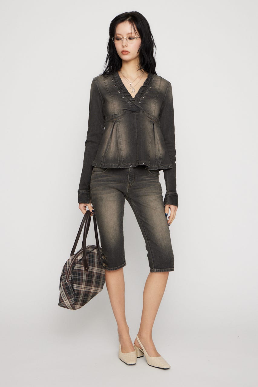 USEFUL SABRINA デニム BLK M