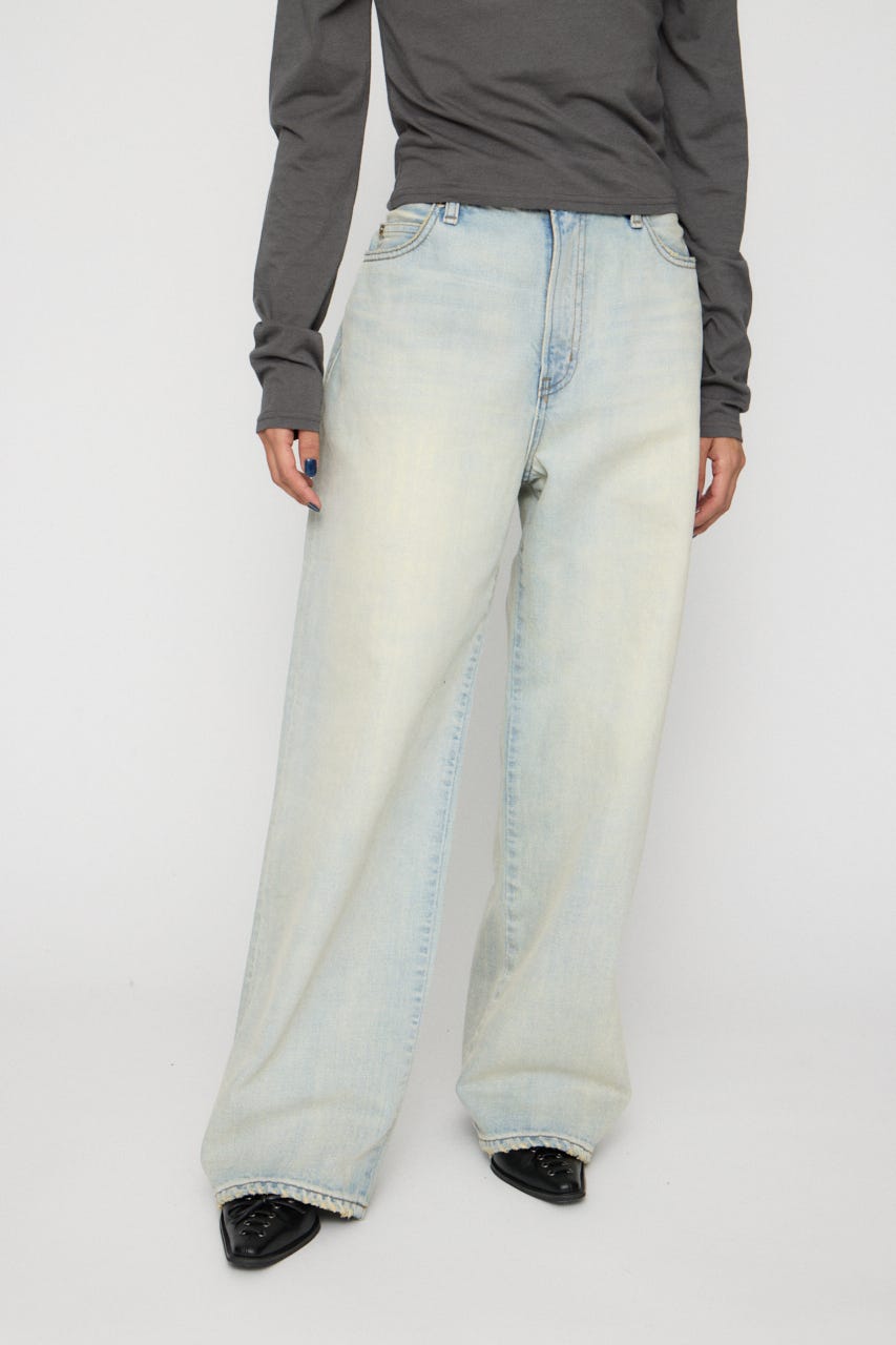 LIGHT COLOR WASH デニム BLU 24inch