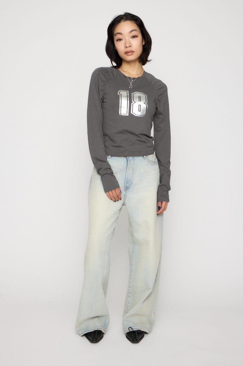 LIGHT COLOR WASH デニム BLU 24inch