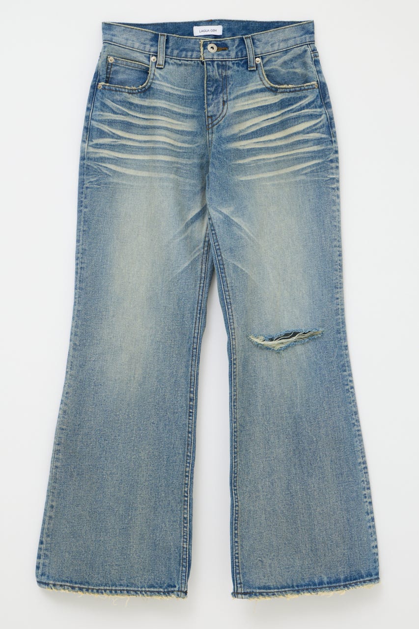 LOOSEY FLARE VINTAGE デニム L/BLU 25inch