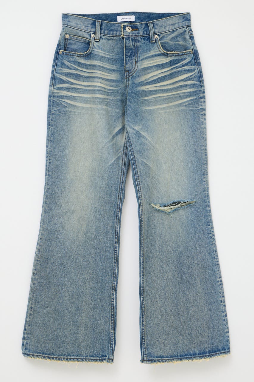 LOOSEY FLARE VINTAGE デニム L/BLU 25inch