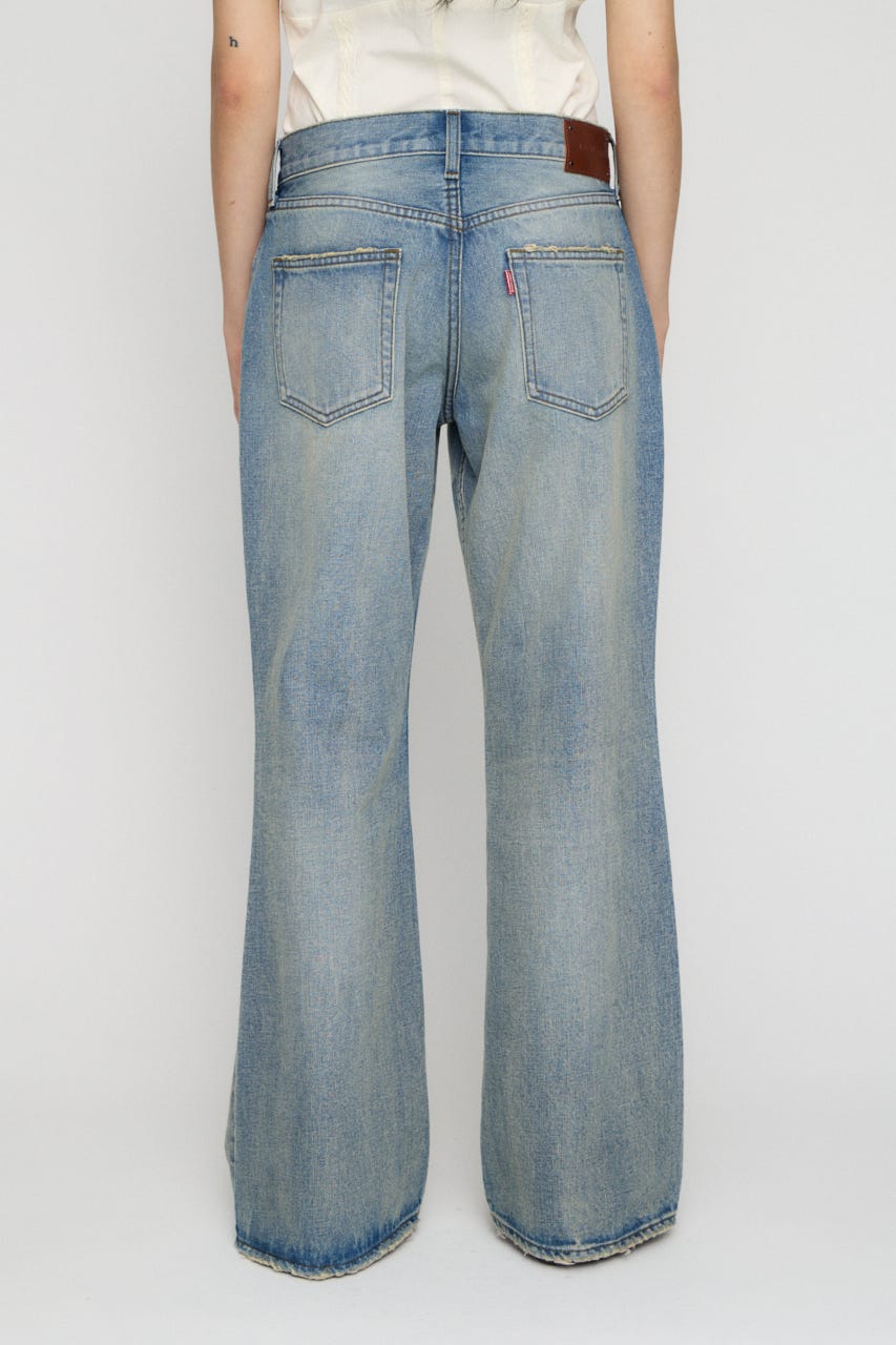 LOOSEY FLARE VINTAGE デニム L/BLU 25inch
