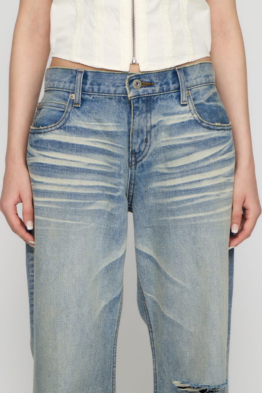LOOSEY FLARE VINTAGE デニム L/BLU 25inch