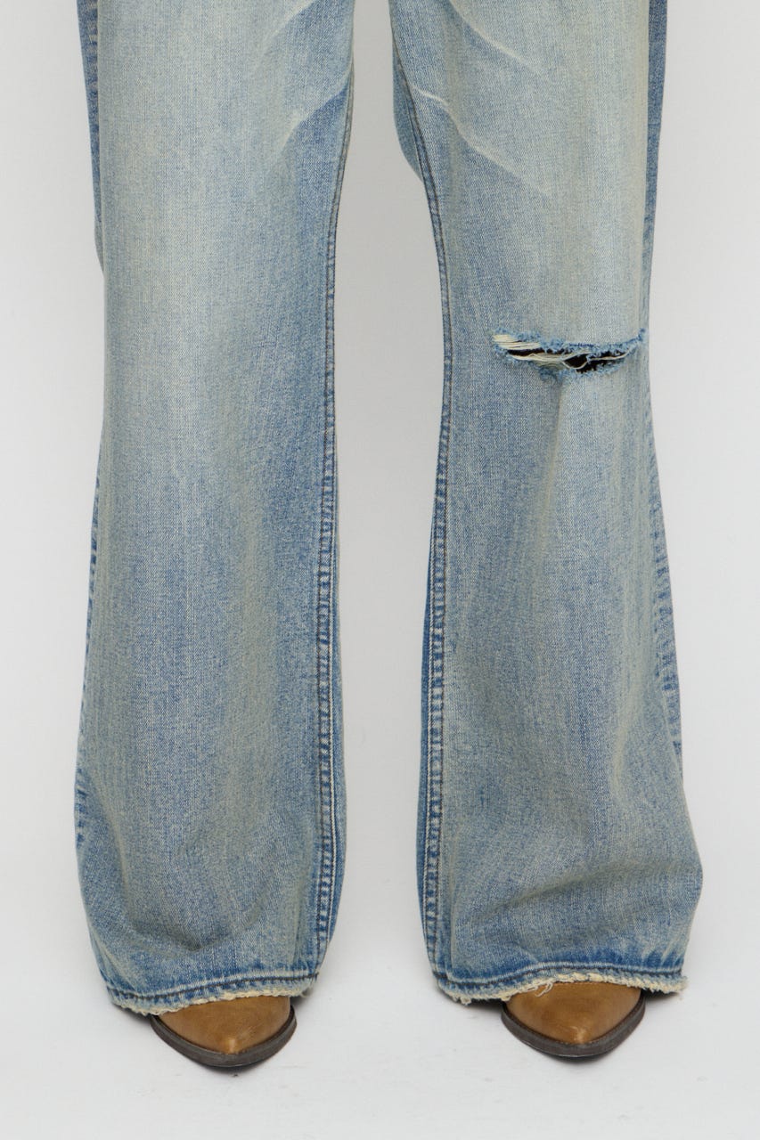 LOOSEY FLARE VINTAGE デニム L/BLU 25inch