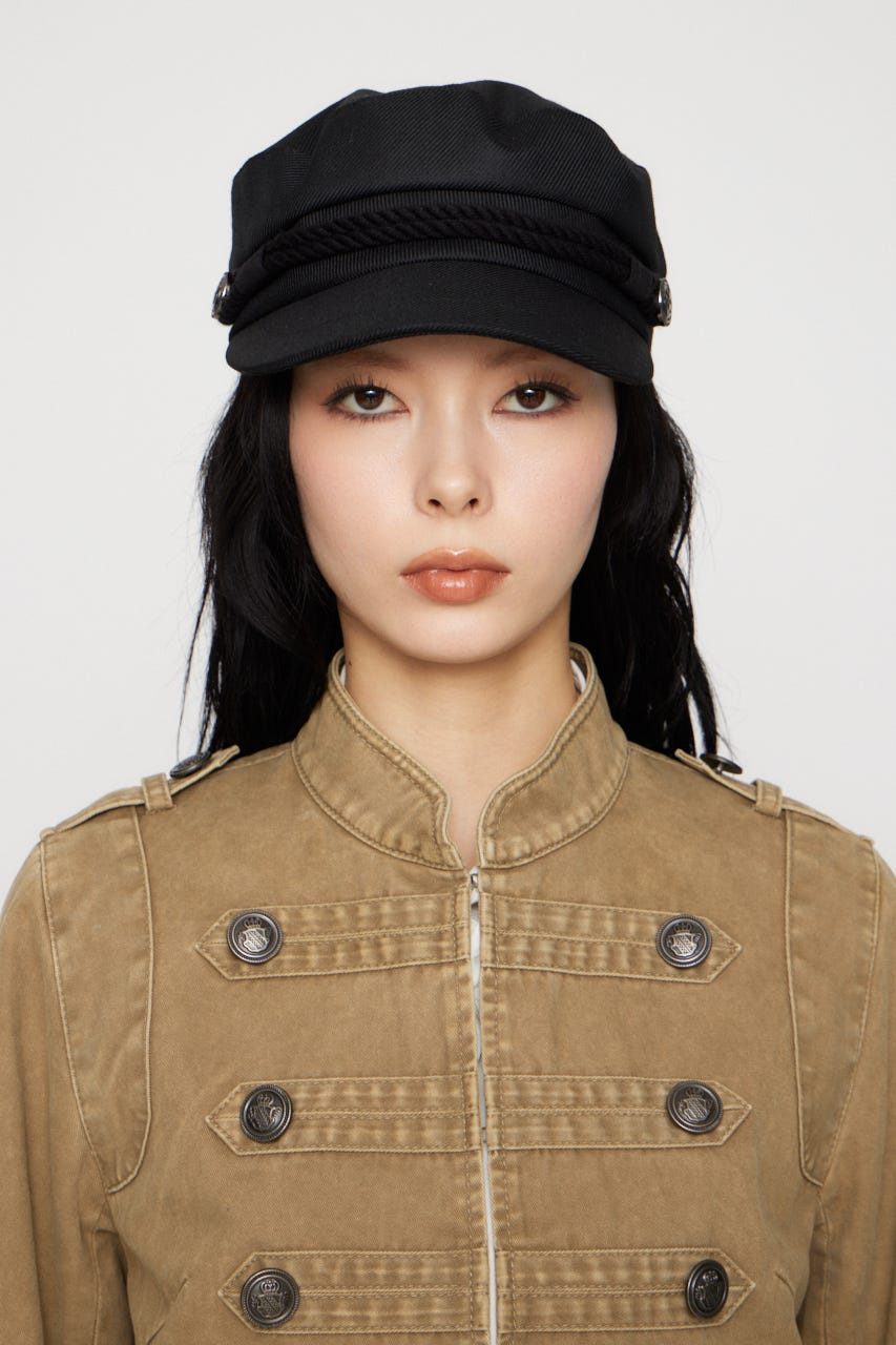 COTTON NAPOLEON ジャケット BEG FREE