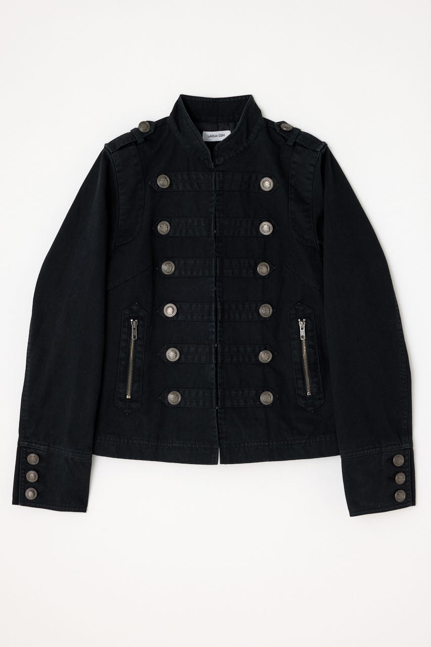 COTTON NAPOLEON ジャケット BLK FREE