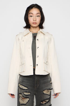 CUT OFF MILITARY ジャケット