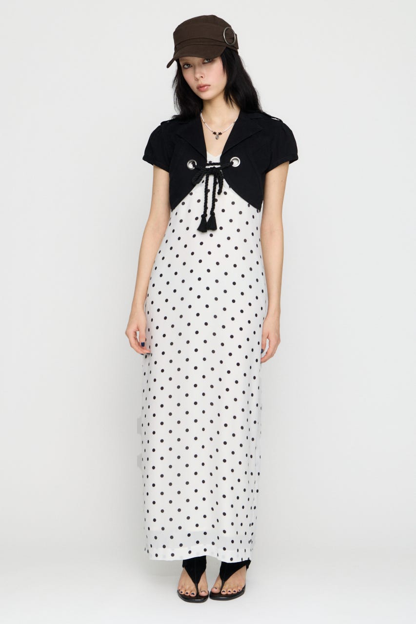 CROPPED MINI ジャケット BLK FREE