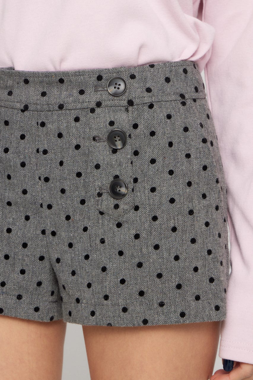 MARINE ショートパンツ M/GRY S