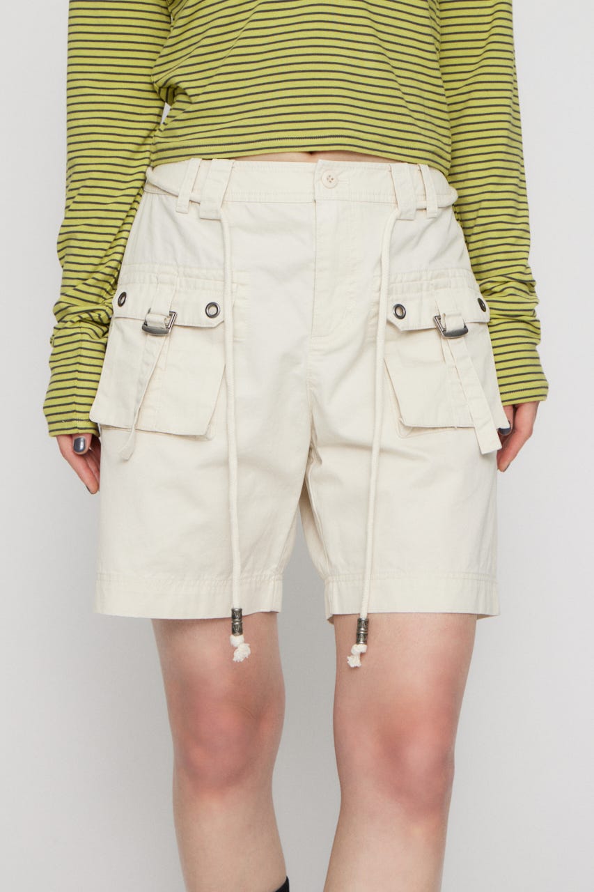 POCKET HALF パンツ IVOY M