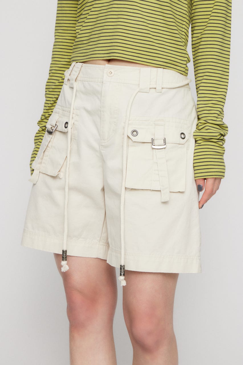 POCKET HALF パンツ IVOY M