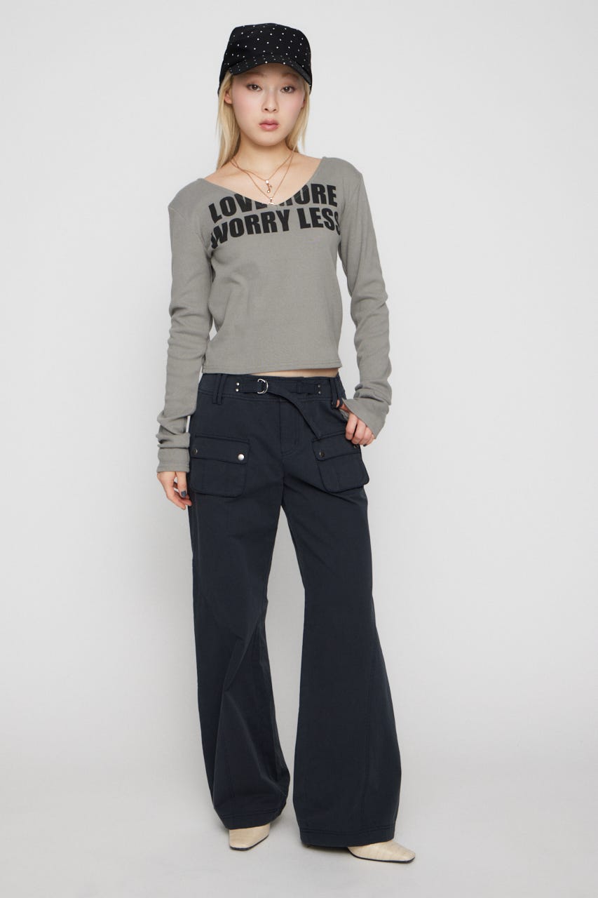 COTTON DAILY パンツ NVY S