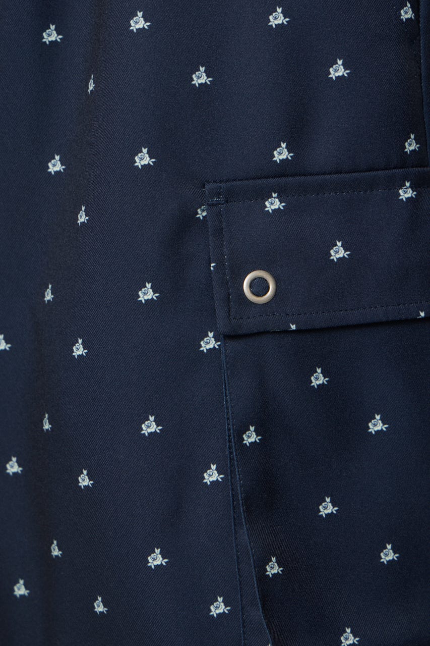 TINY PATTERN CARGO パンツ NVY S