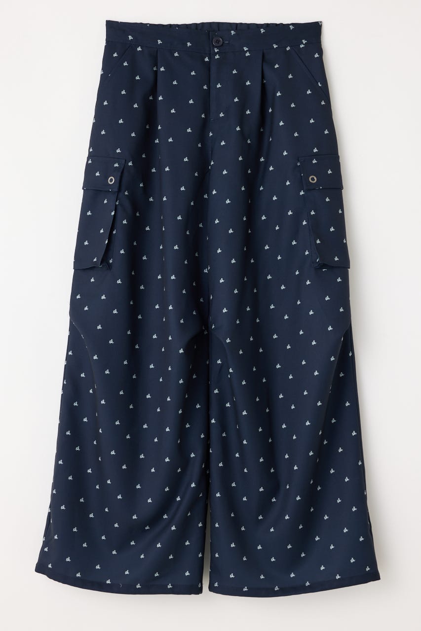 TINY PATTERN CARGO パンツ NVY S
