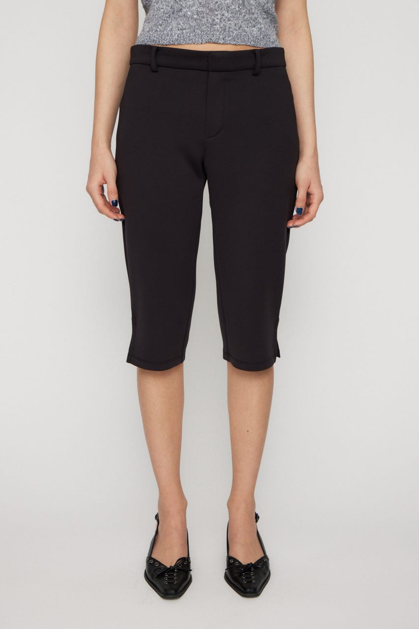 BASIC CAPRI パンツ BLK XS
