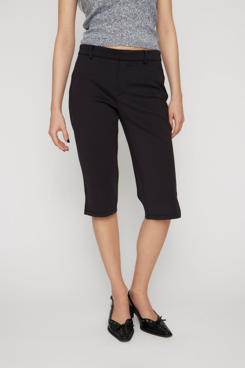 BASIC CAPRI パンツ BLK XS