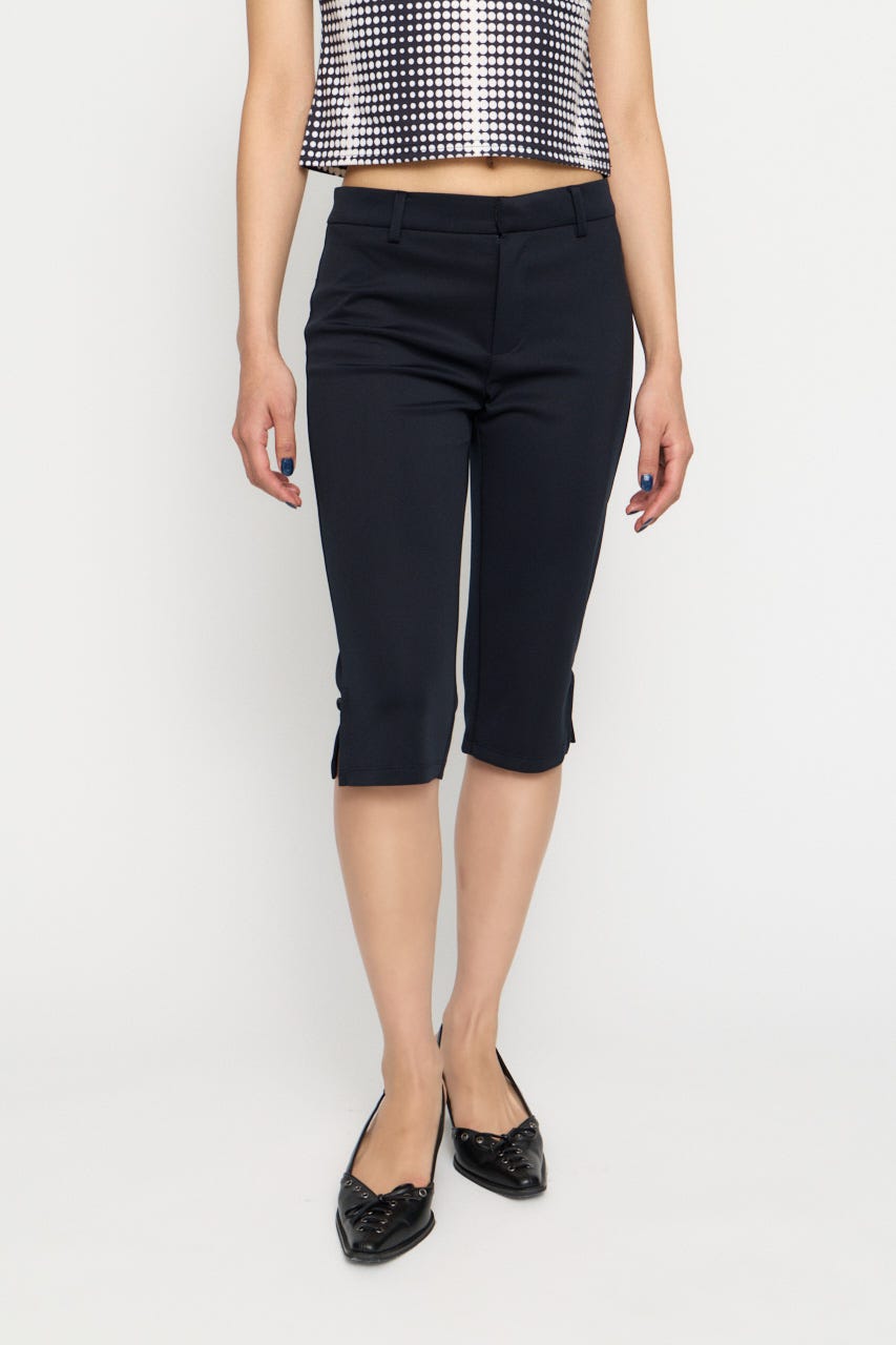 BASIC CAPRI パンツ NVY M