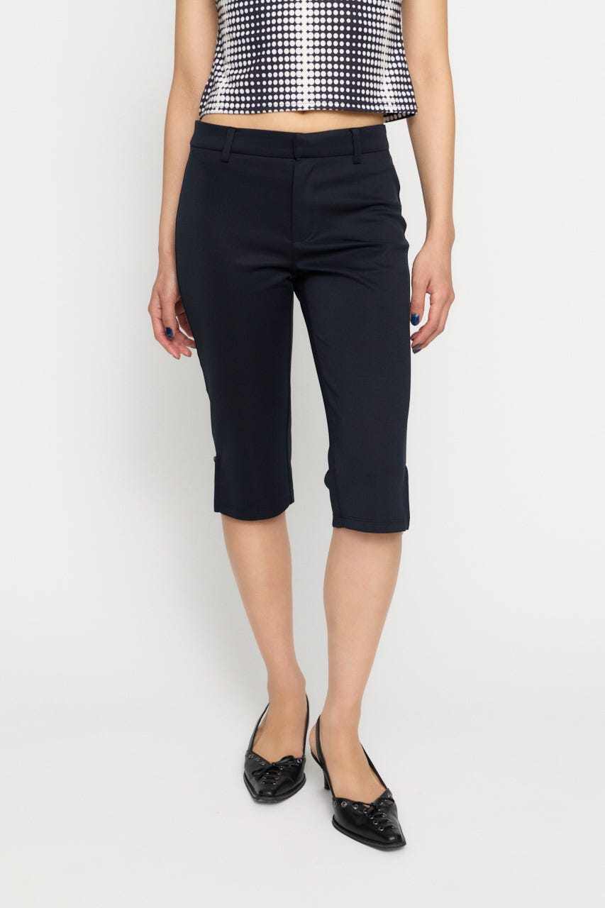 BASIC CAPRI パンツ NVY M