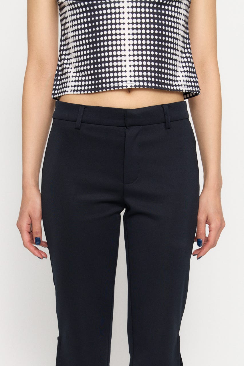 BASIC CAPRI パンツ NVY M