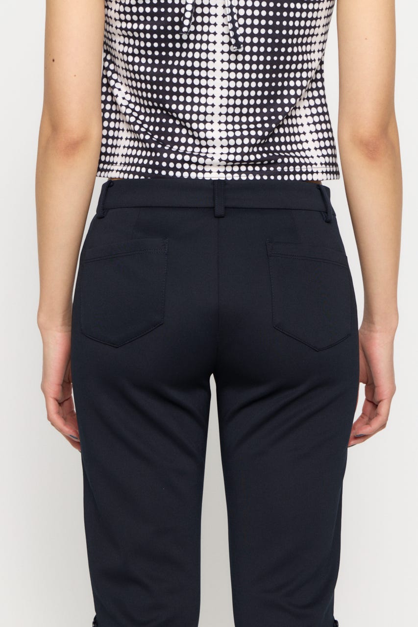 BASIC CAPRI パンツ NVY M