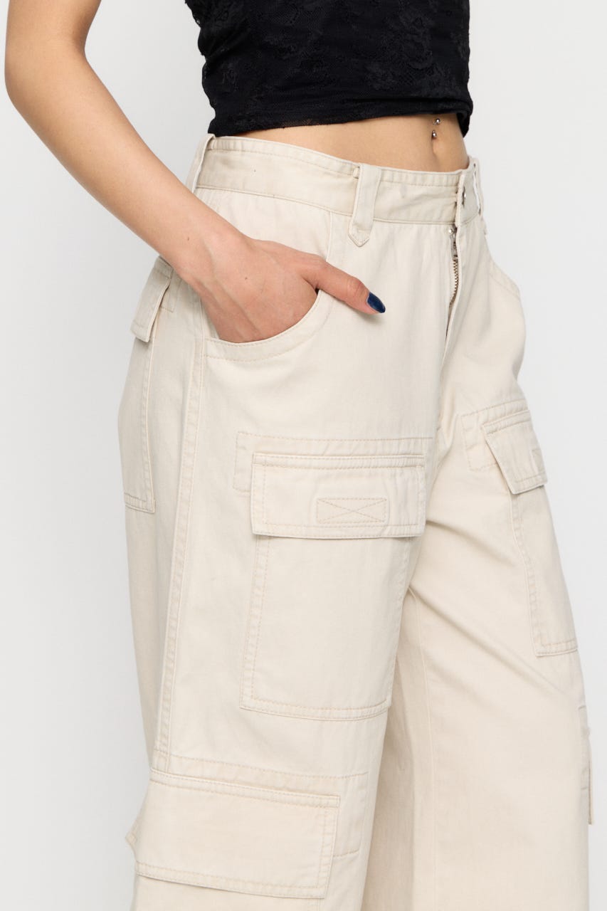 LOOSEY ANKLE パンツ IVOY M