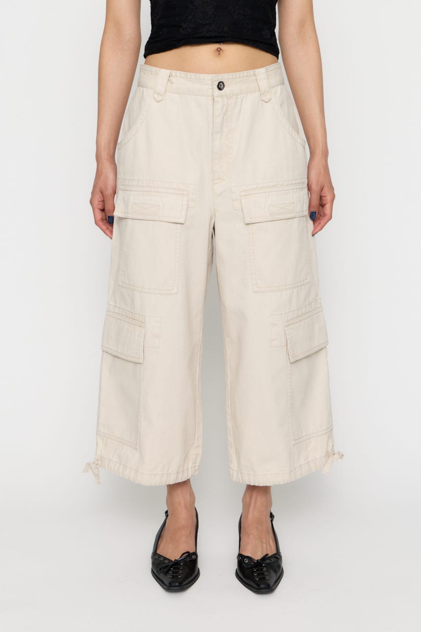 LOOSEY ANKLE パンツ IVOY M