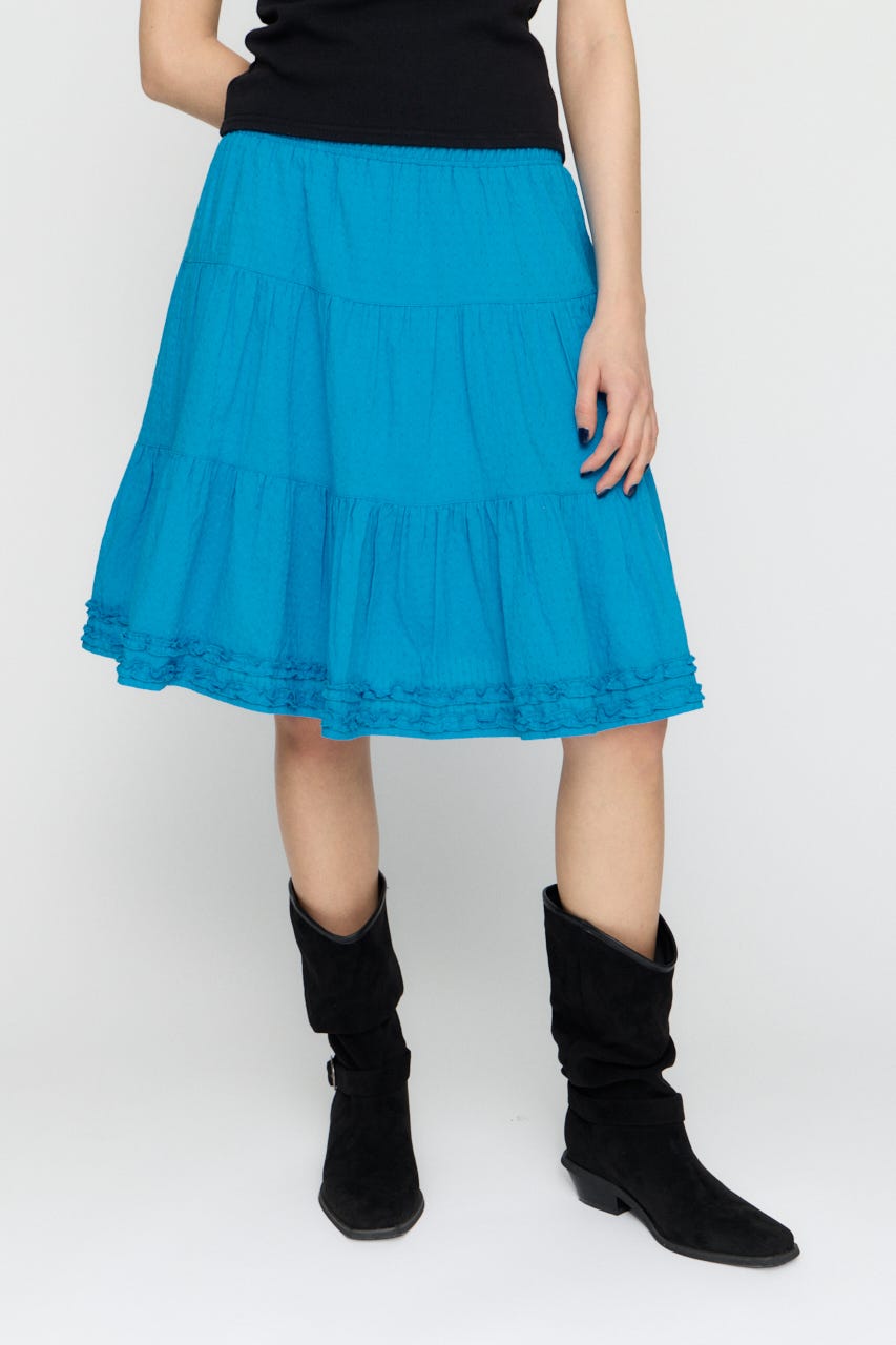 FRILL MIDI スカート TQ S
