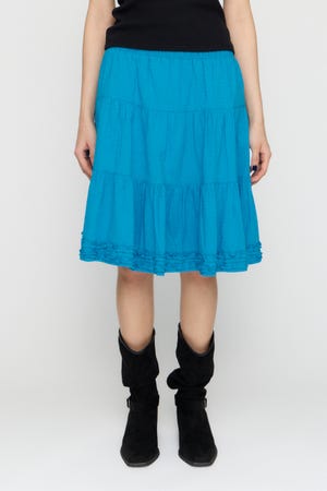 FRILL MIDI スカート