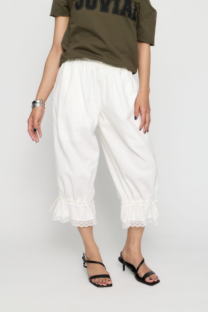 MILITARY DRAWERS パンツ WHT M