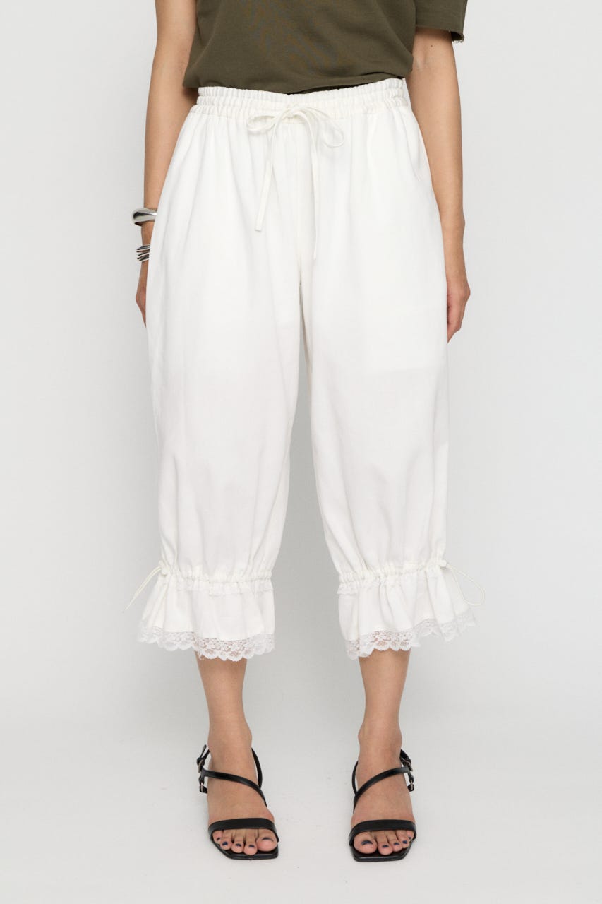 MILITARY DRAWERS パンツ WHT M