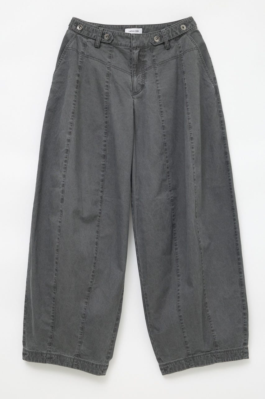 BARREL LEG MILITARY パンツ C.GRY XS