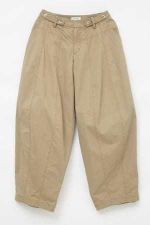 BARREL LEG MILITARY パンツ