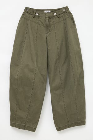BARREL LEG MILITARY パンツ