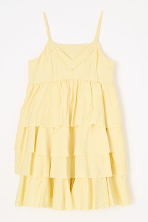 OVERLAP FRILL ワンピース