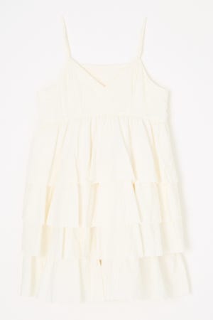 OVERLAP FRILL ワンピース