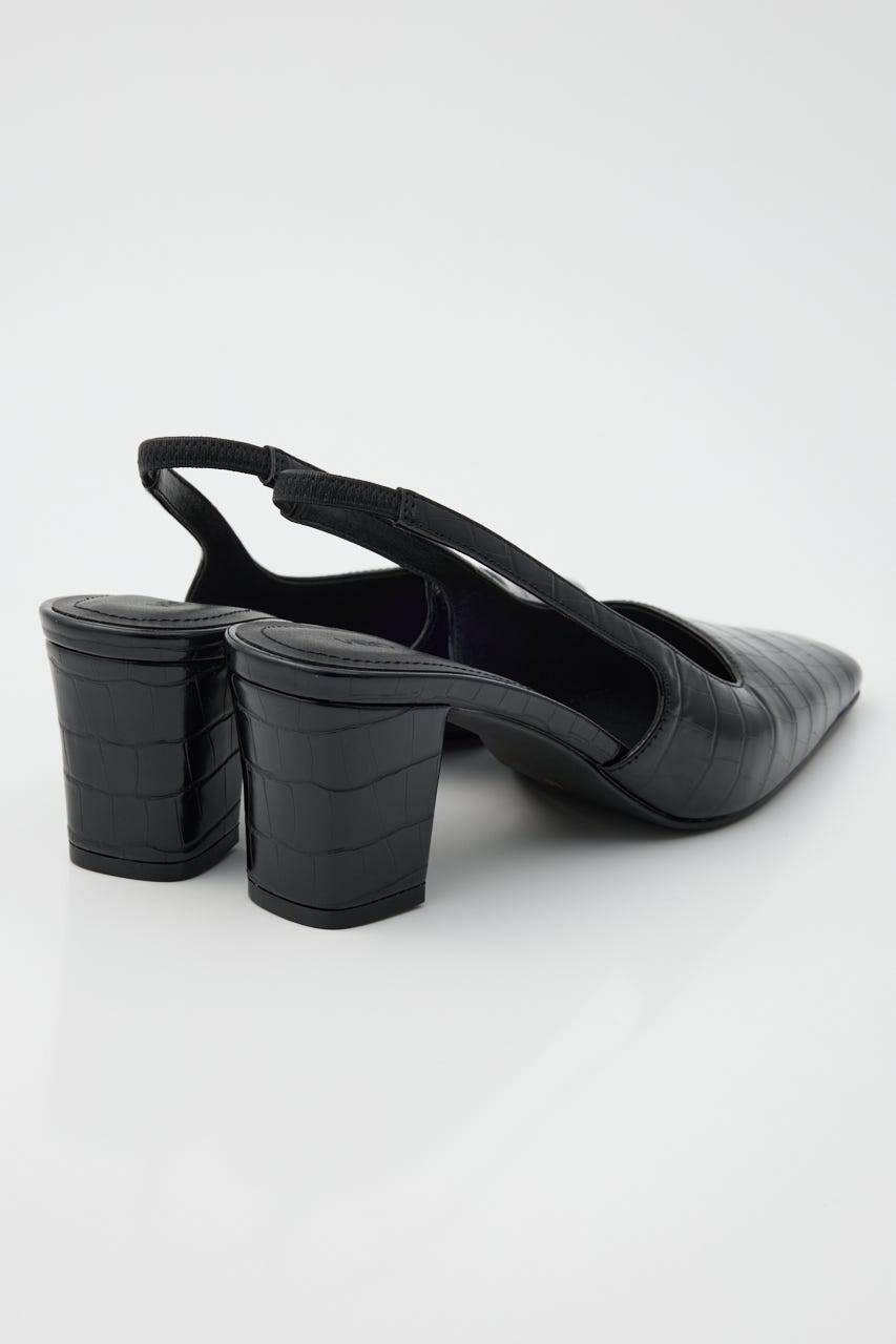 CROCO LIKE ミュール BLK M