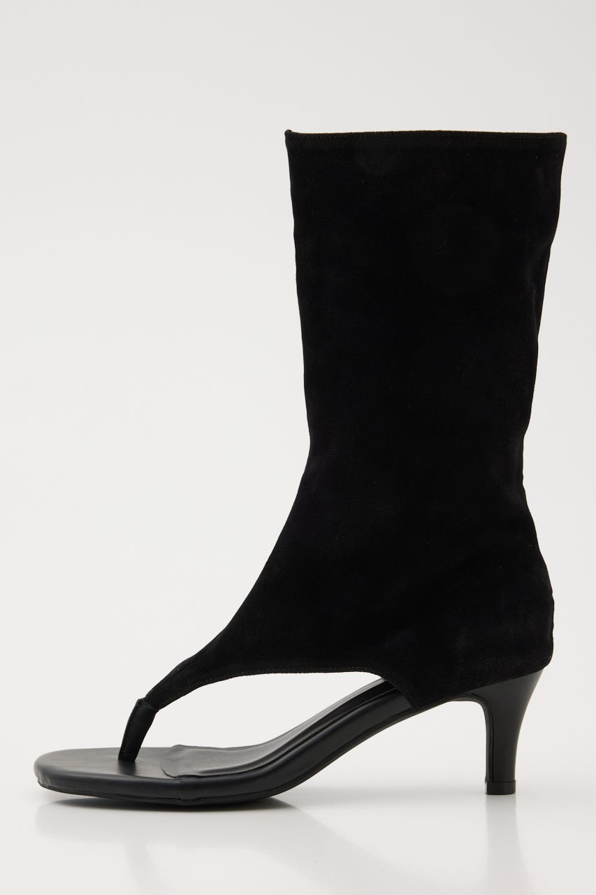 THONG MIDDLE BOOTS サンダル BLK M