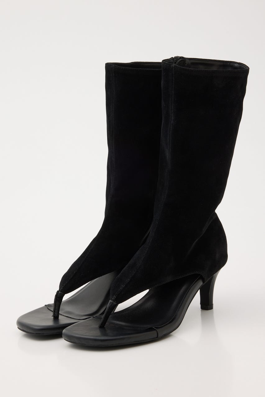 THONG MIDDLE BOOTS サンダル BLK M