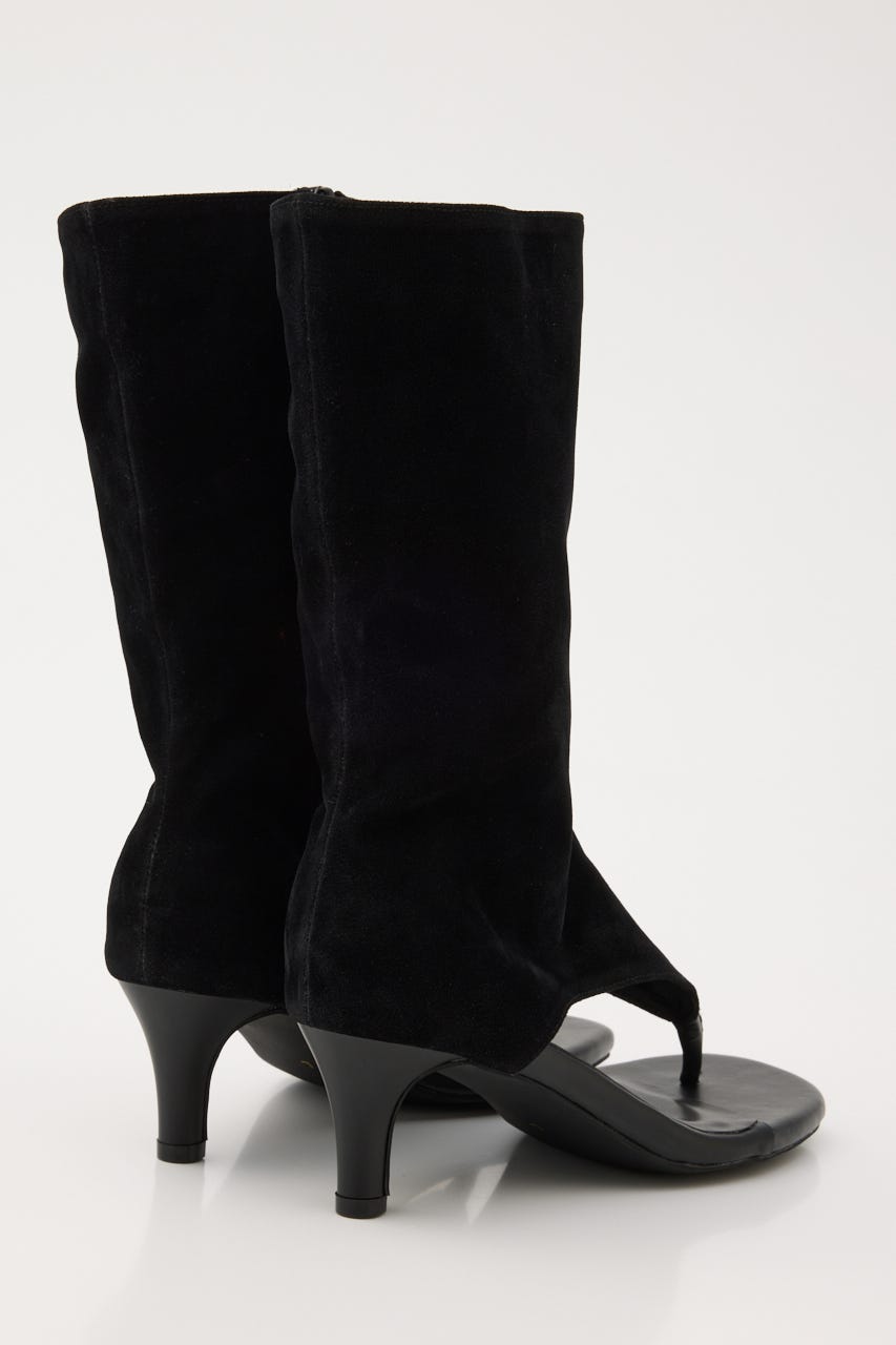 THONG MIDDLE BOOTS サンダル BLK M
